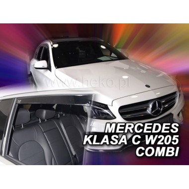 Дефлекторы боковых окон Team Heko для Mercedes C W205 Combi (2014-) бренд – Team HEKO главное фото
